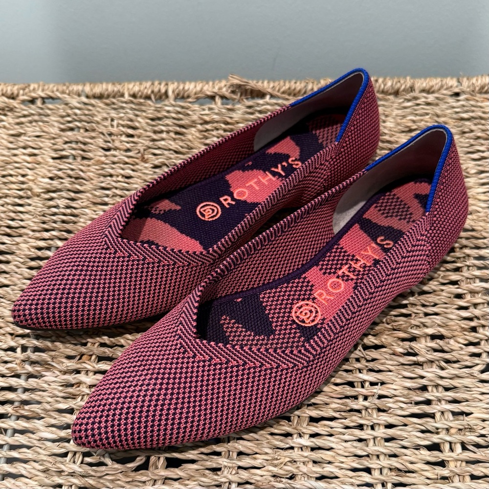 Rothy's Point Rose Double Stitch